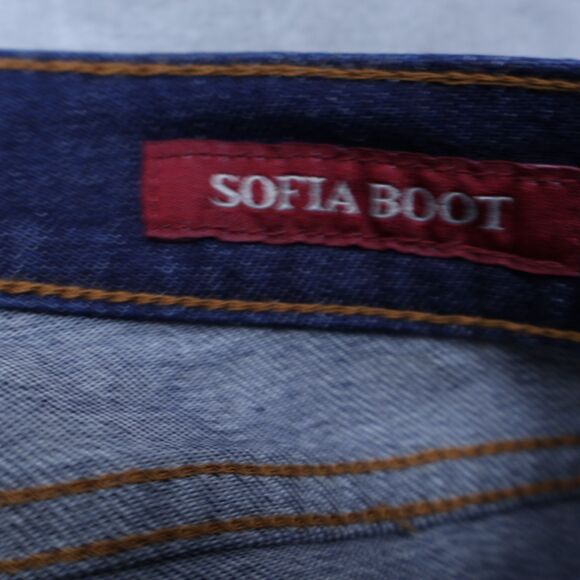 Lucky Brand Jeans Women's Size 8 Blue Mid-Rise Sofia Boot Denim 32" Inseam - Picture 9 of 16